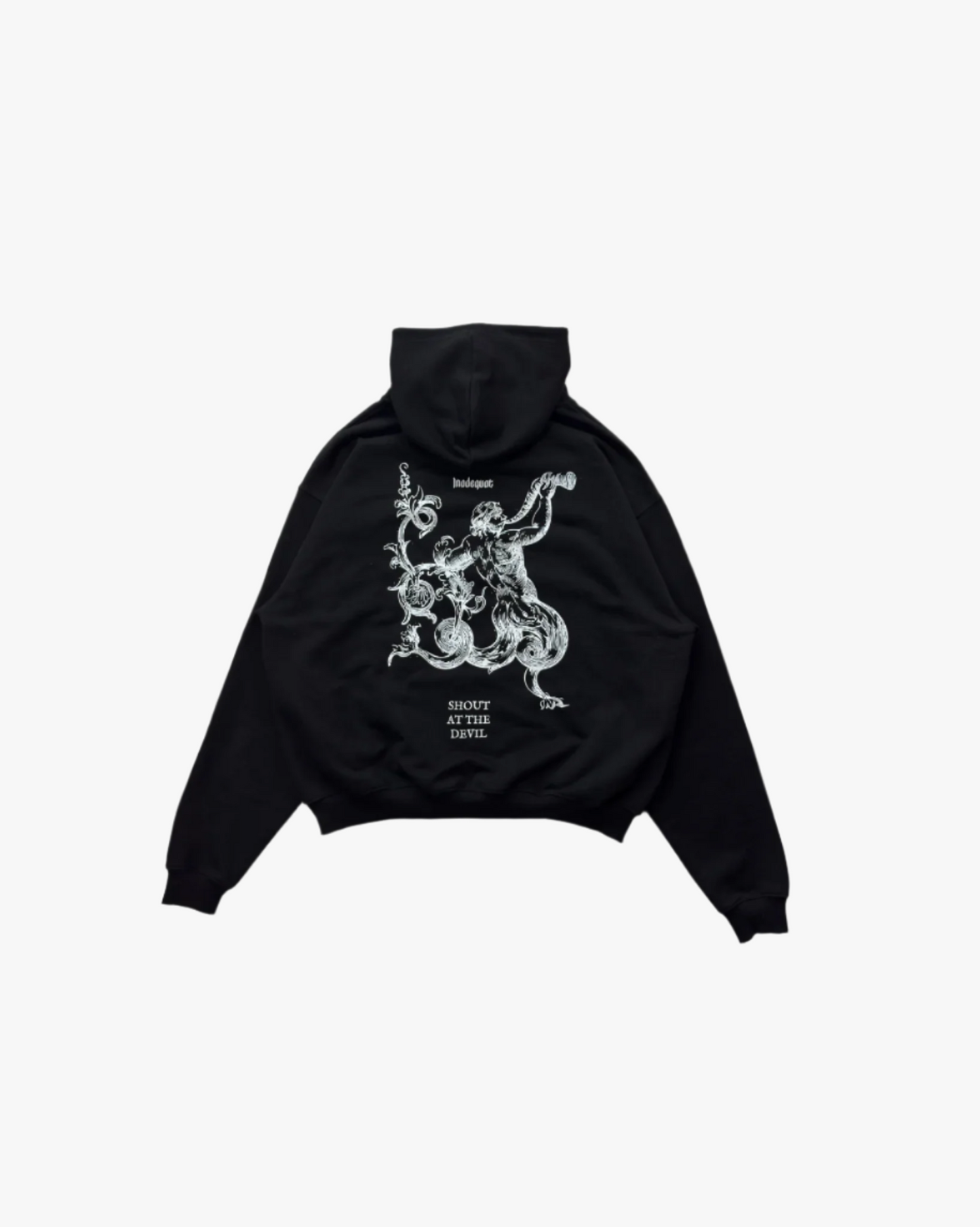 EMBRACE THE DELIRIUM HOODIE - BLACK