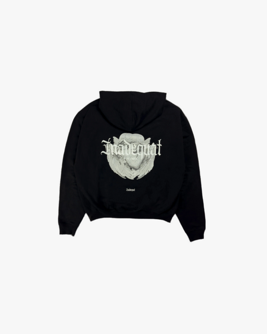 FAMILIAR FACES HOODIE - BLACK