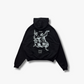 EMBRACE THE DELIRIUM HOODIE - BLACK